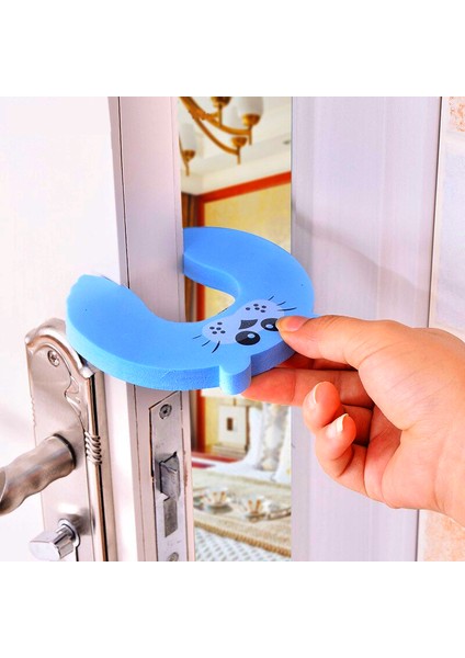 Bebek Çocuk Kapı Parmak Koruyucu Stoper 6 Adet