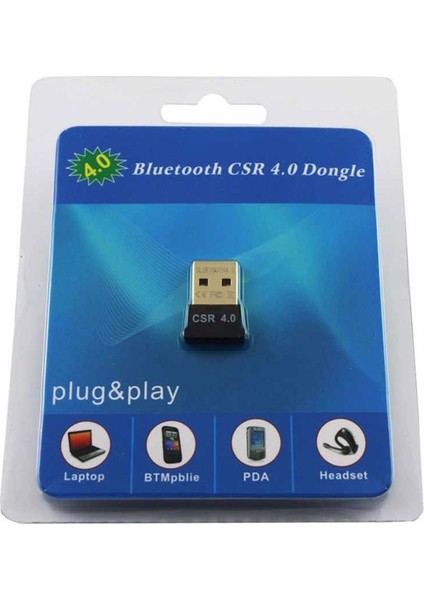 Bluetooth CSR 4.0 usb 2.0 kablosuz ses aktarım adaptörü