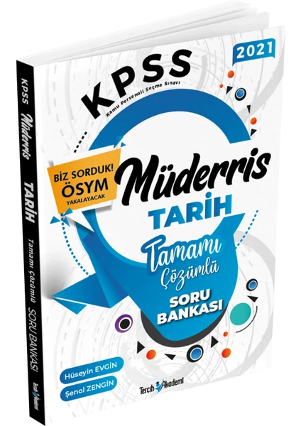 Tercih Akademi KPSS 2021 Müderris Tamamı Çözümlü Soru Bankası