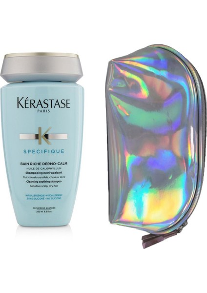 Bain Riche Dermo Calm Krem Şampuan 250 ml + El Çantası