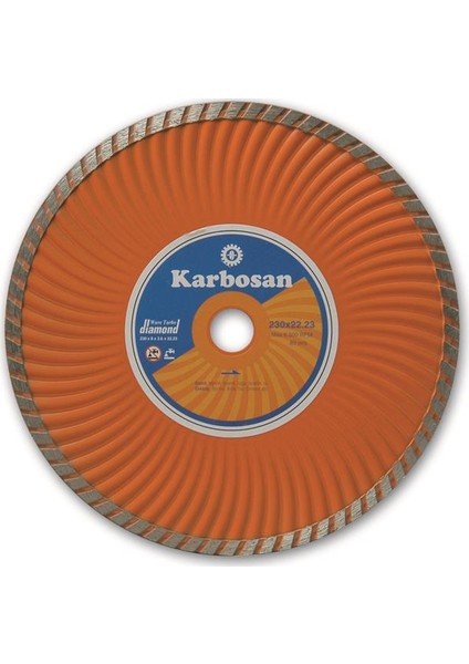 Kanallı Turbo Granit 115X2.2X22