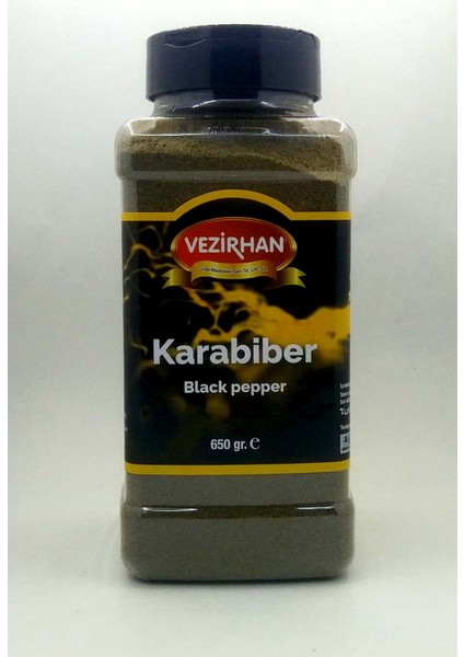 Karabiber Tozu 650 gr