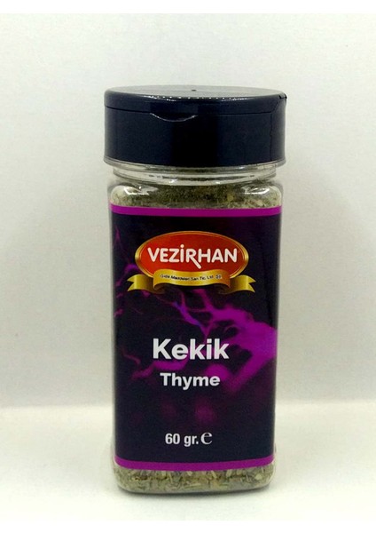 Vezirhan Gıda Kekik 60 gr