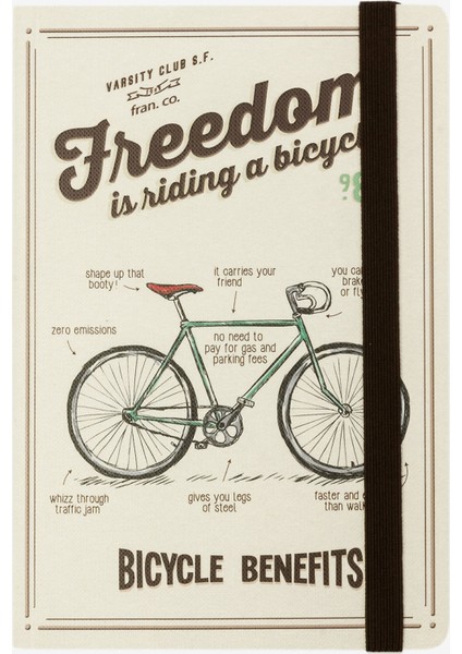 ̇ Çizgili Defter Bike