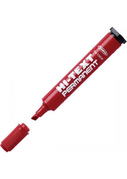 830PC Kesik Uçlu Keçeli Koli Kalemi Kırmızı fiyatları