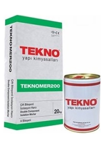 Teknomer 200 Kristalize Su Yalıtım Malzemesi (27KG Set)