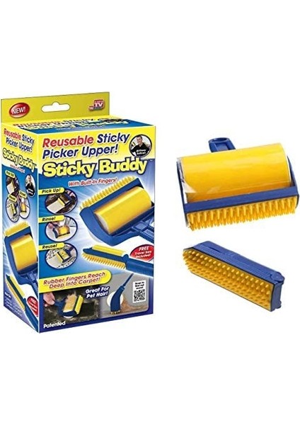 Sticky Buddy Yıkanabilir Tüy ve Toz Toplama Rulosu