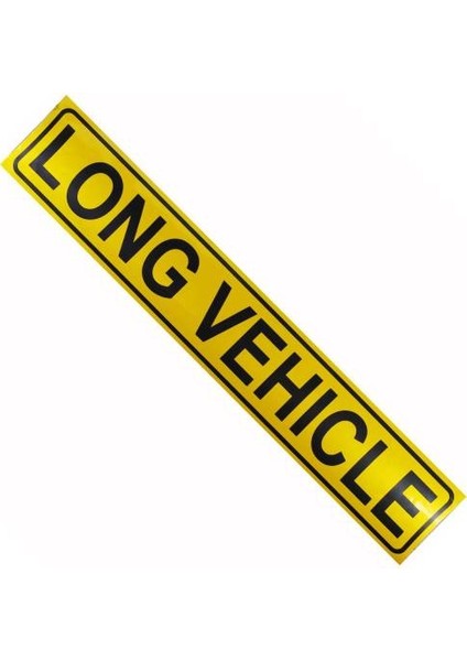 Long Vehichle Yazısı Reflektörlü Fosforlu Şerit Bant 9 cm x 50 cm fiyatları