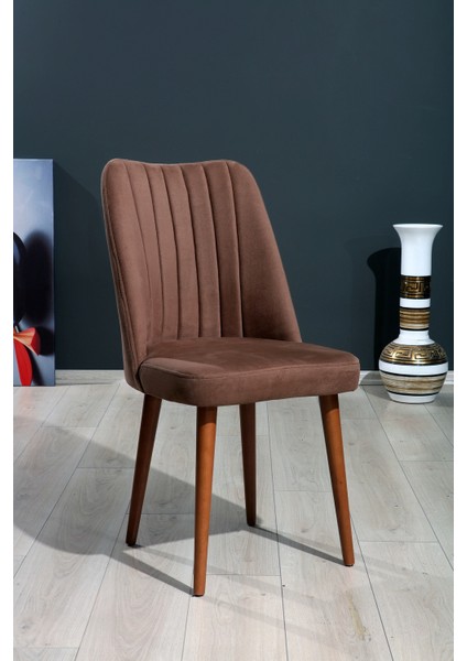 Soho Polo Sandalye - 11 Renk - Ahşap Ayak