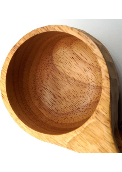 001 Kuksa Ahşap Bardak Desenli
