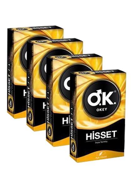 Hisset Prezervatif 10'lu x 4