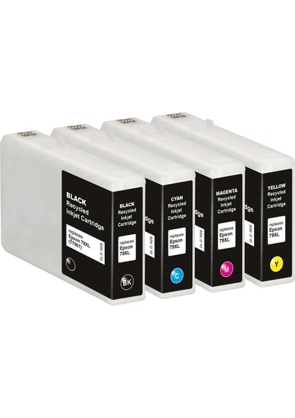 Toner Epson 79XL-T7901-T7902-T7903-T7904 - WF-5690 WF-5190 WF-5620 WF-5110 Uyumlu Muadil Kartuş 4 Renk