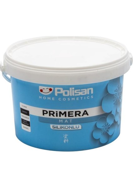 Primera Mat Silikonlu Su Bazlı Iç Cephe Boyası 2,5lt