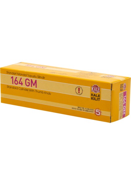 164 Gm 68 mm Mandallı Silindir