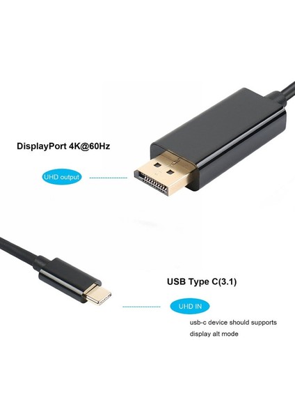 4467 Type C USB 3.1 To Displayport Çevirici Dönüştürücü Adaptör Kablosu modelleri