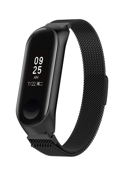 Xiaomi Mi Band 3 Metal Kayış Hasır Kordon
