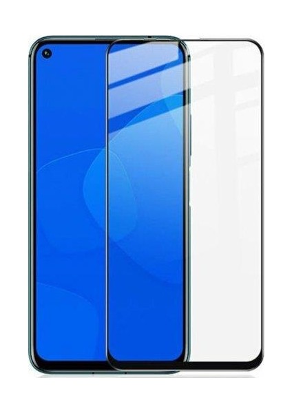 Huawei Nova 5t Ekran Koruyucu 21D Kırılmaz Cam Tam Kaplamalı