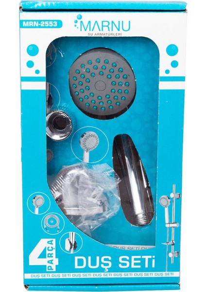 Marmu 4 Parça Duş Seti MRN-2553