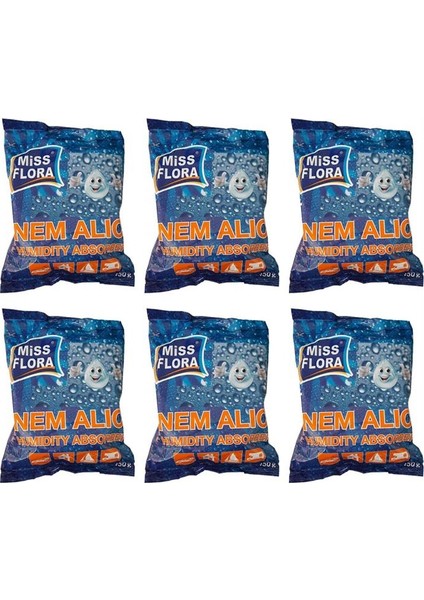 Miss Flora Nem Alıcı Yedek 450 gr 6 Adet