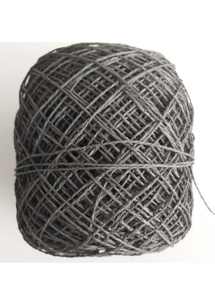 Angel Çanta Akssesuar Sarılmış Kağıt Ip Koyu Gri