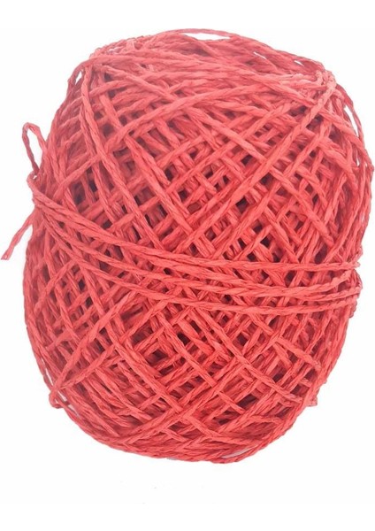 Angel Çanta Akssesuar Sarılmış Kağıt Ip Kırmızı 50 gr