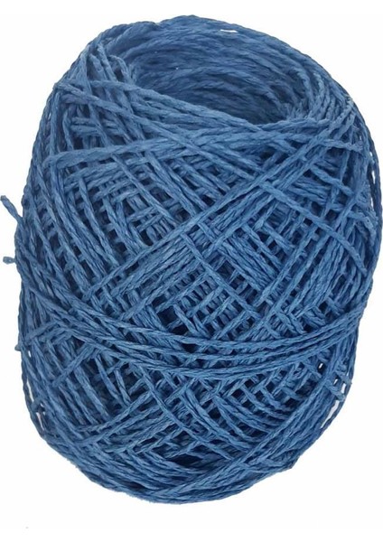 Angel Çanta Akssesuar Sarılmış Kağıt Ip Kot Mavi 50 gr