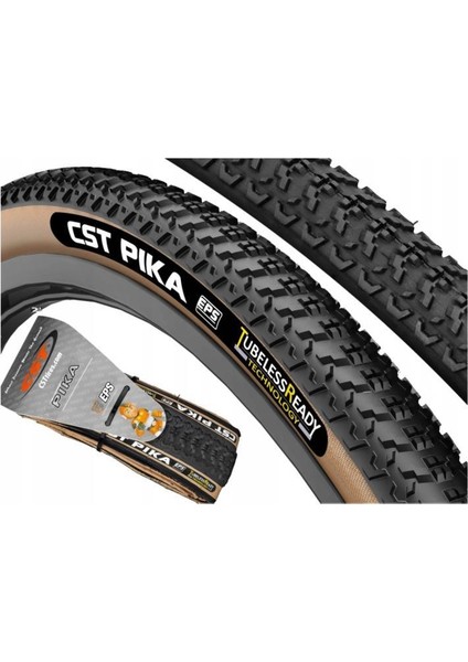 Pika Zırhlı Dış Lastik Tubeless Ready 700X38C Amber Yanak