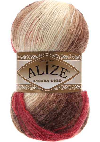 Angora Gold Batik 4574