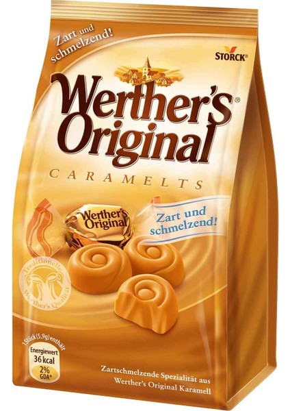 Original Caramelts Tereyağlı Karamelli Şeker 153 gr