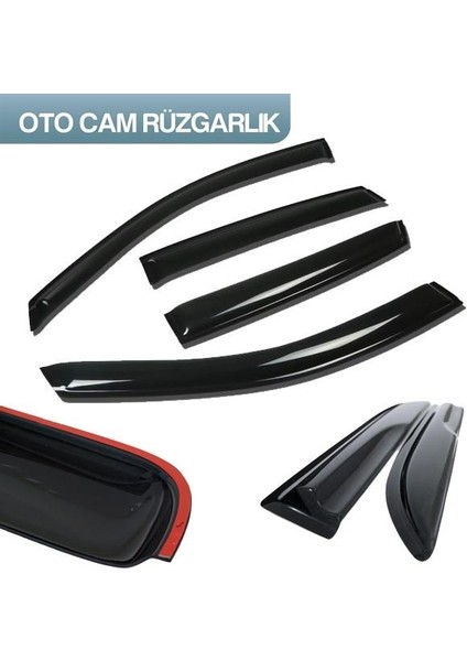Honda Civic 1996-2001 Araca Özel Mugen Cam Rüzgarlıgı 4'lü Set fırsatları