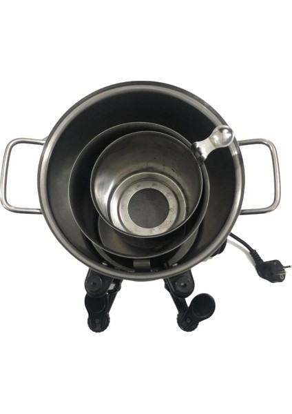 Çelik 5 L Çay Makinesi - 40 Bardak
