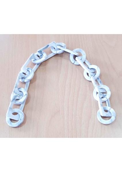 Angel Çanta Akssesuar 40 cm Akrilik Zincir Gri Tonlu modelleri