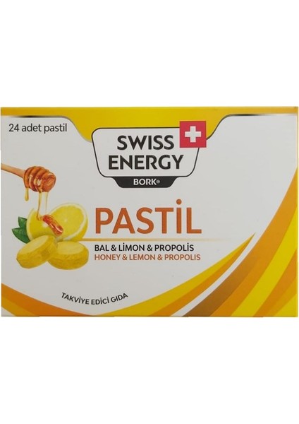 Energy Pastil Bal&limon&propolis 24 Adet