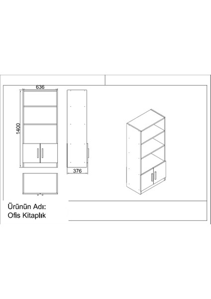 Verona Abcdef Ofis Büro Masa Takımı