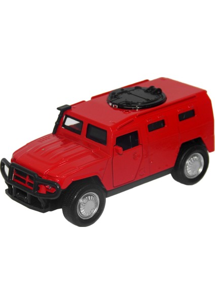 Birlik Parstek Minitro 1:36 Metal Çek Bırak Işıklı Zırhlı Askeri Araç