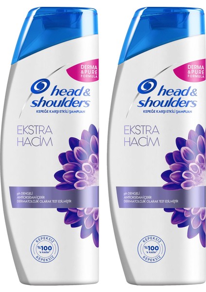 Şampuan Ekstra Dolgunluk 400 ml x2