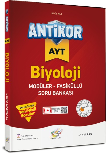 AYT Biyoloji Antikor Soru Bankası