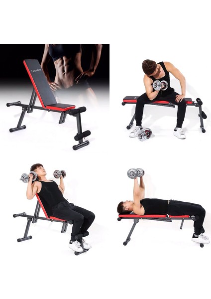 Çok Fonksiyonlu Ayarlanabilir Mekik, Ağırlık, Bench Sehpası