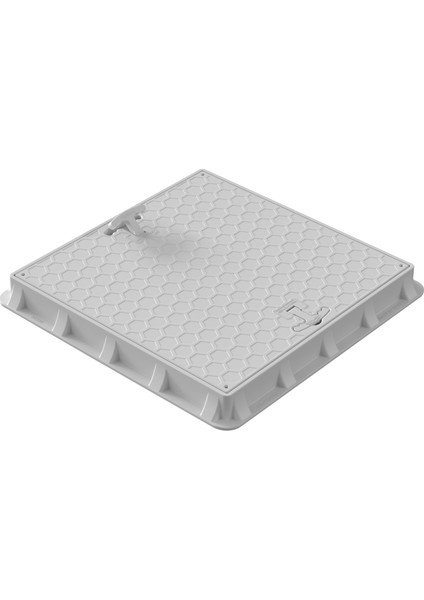 60X60 Plastik Rögar Menhol Kapak ve Çerçeve