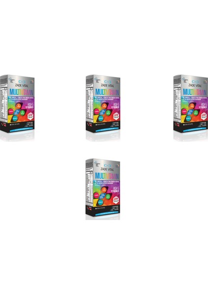 Multivitamin 30 Kapsül x 4