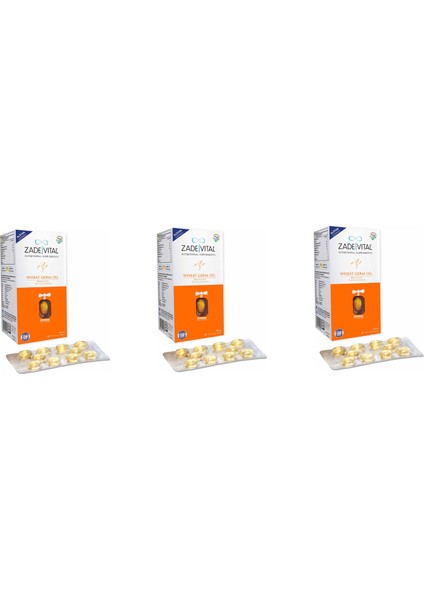 Rüşeym Yağı 500 mg x 60 Kapsül x 3
