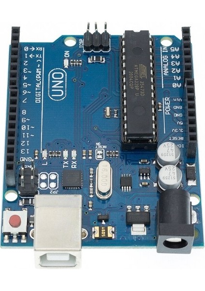 Arduino Uno R3 - Dip Klon + USB Kablo