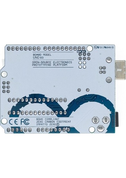 Arduino Uno R3 - Dip Klon + USB Kablo