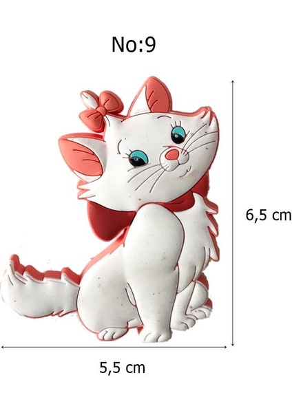 Çocuk Odası Mobilya Kulp Dolap Düğme Beyaz Kedi No:9 fiyatları