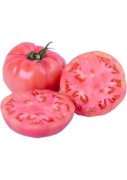 Murat Tohum Eko Paket Nadir Geleneksel Iri Pembe Domates Tohumu 65 Adet Tohum