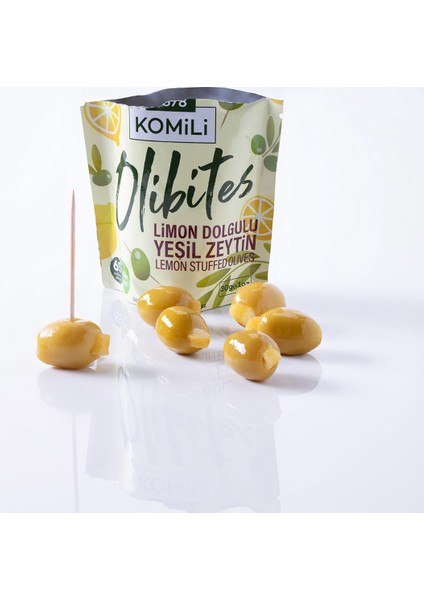 Olibites Limon Dolgulu Yeşil Zeytin 3 x 30 gr fırsatları
