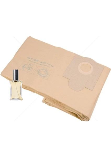 Fakir Deluxe 9800s Süpürge Kağıt Toz Torbası 10 Adet TT0029