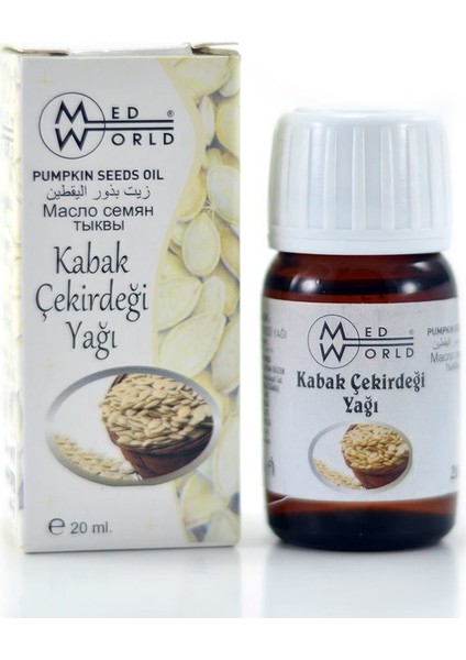 Med World Kabak Çekirdeği Yağı 20 ml