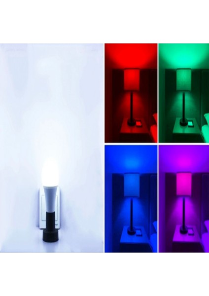 Rgb Uzaktan Kumandalı 10 W LED Ampul