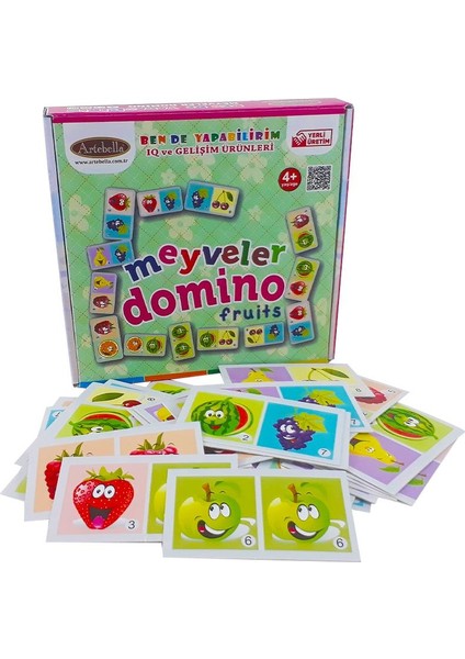 AZOYN014 Meyveler Domino
